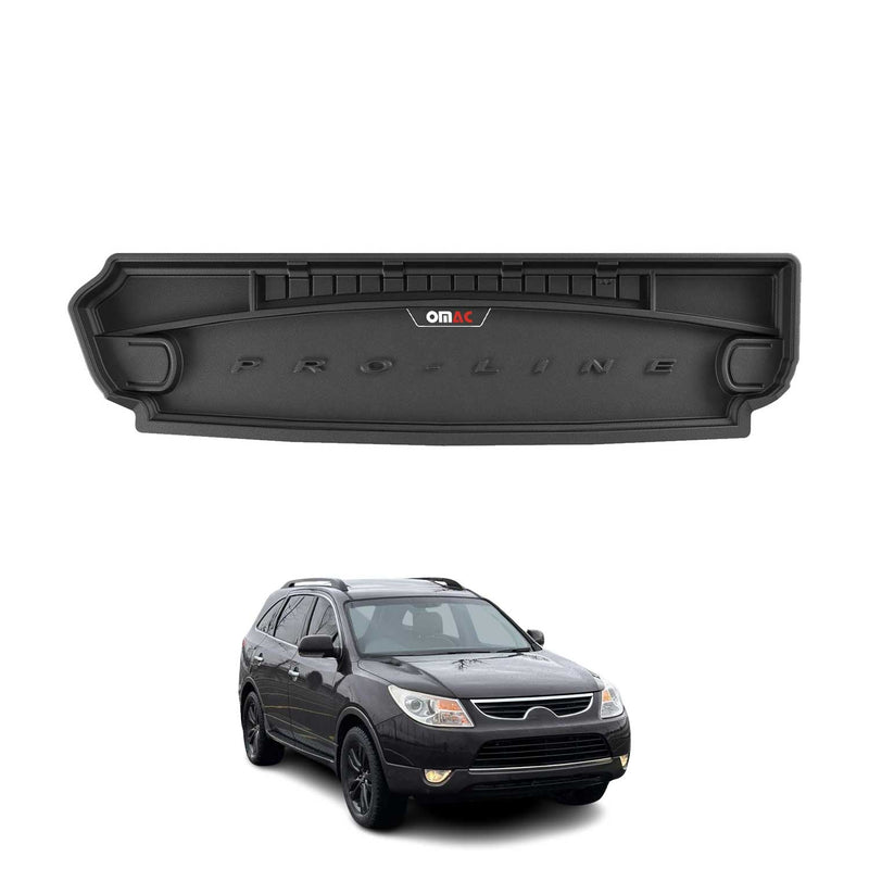 Vasca portabagagli per Hyundai ix55 2006-2012 Premium TPE Nero 1x