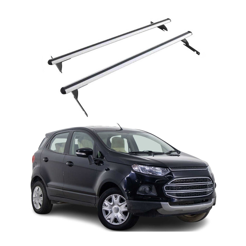 Dachträger Gepäckträger Relingträger für Ford Ecosport 2015-2024 Alu Grau 2x