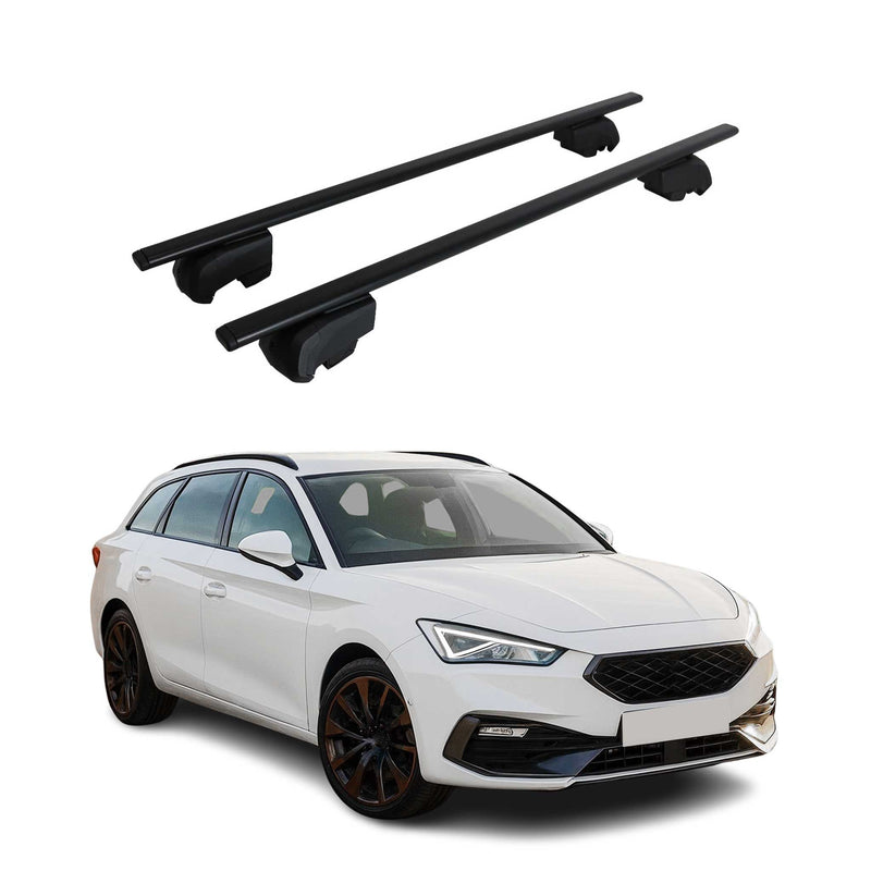 Dachträger Grundtäger für Cupra Leon Sportstourer 2020-2025 75kg Metall Schwarz