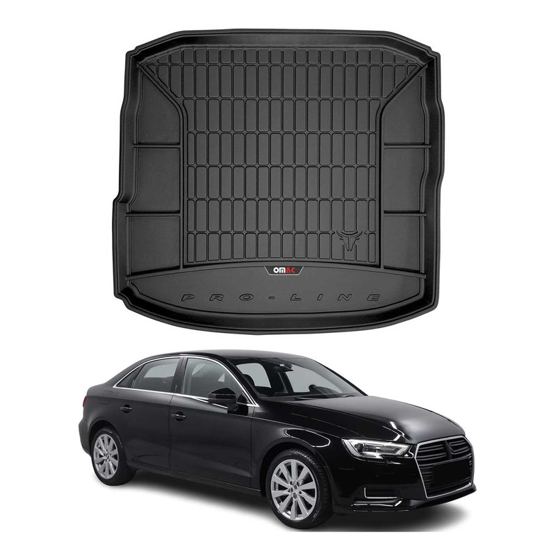 Vasca portabagagli in gomma OMAC per Audi A3 8V Berlina 2013-2020, vasca portabagagli in TPE