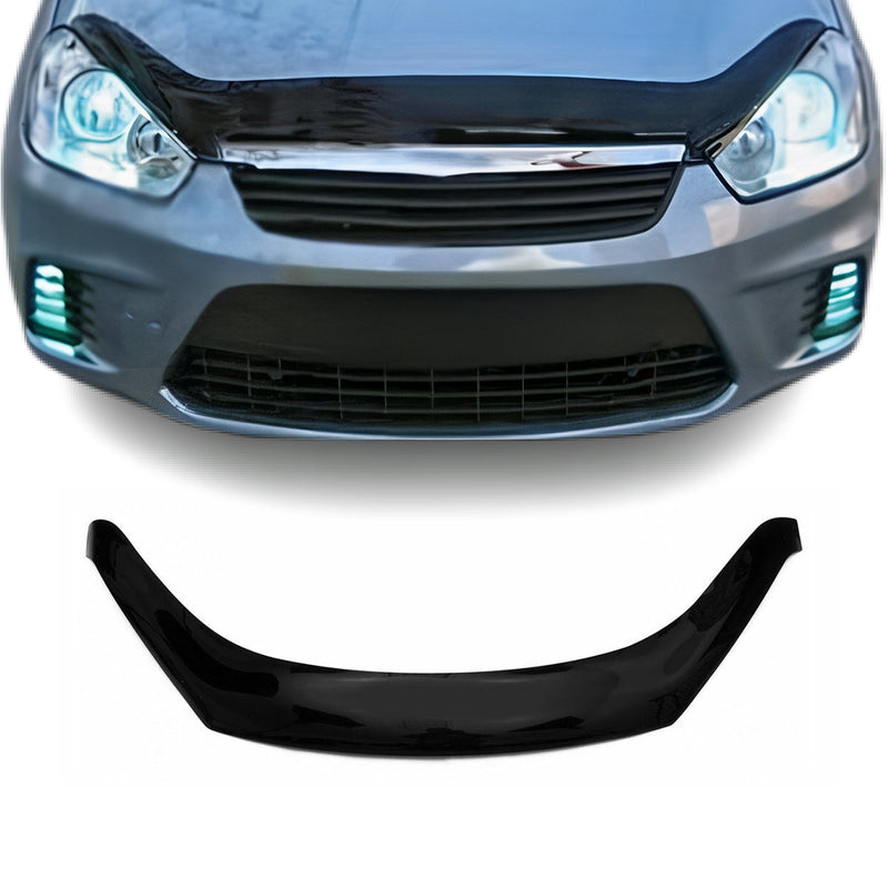 Deflettore cofano protezione insetti e pietre per Ford C-Max 2007-2010 scuro