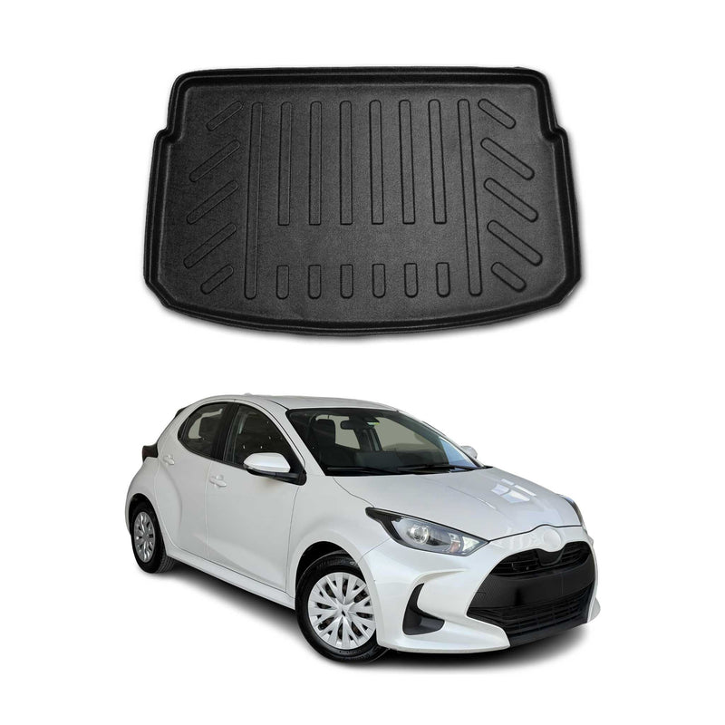 Vasca baule per Toyota Yaris 2020-2021 in gomma TPE nera