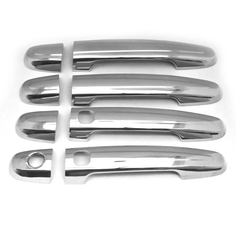 Copertura maniglia porta cromata per Lexus GS 2005-2011 4 porte in acciaio inox argento 8 pezzi