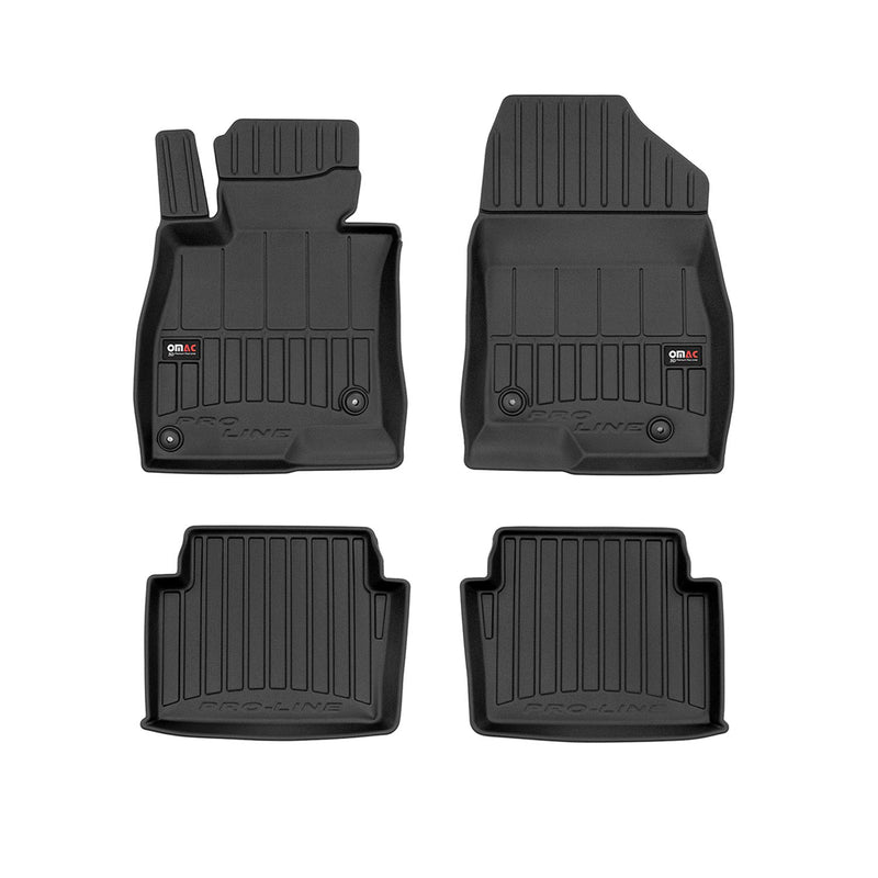 Tappetini Mazda 3 2013-2019 in TPE nero, 4 pezzi