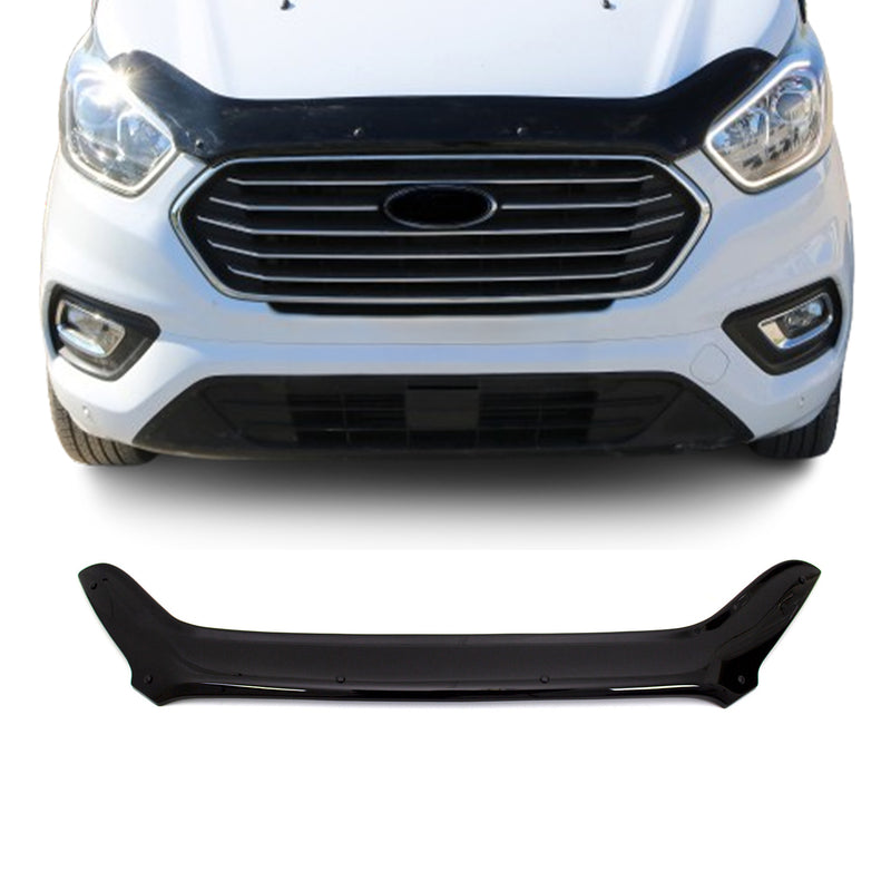 Deflettore cofano anti-insetti per Ford Transit Tourneo Custom 2018-2024 scuro