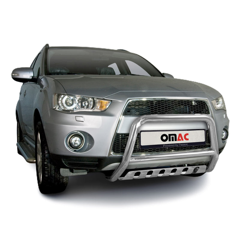 Barra di protezione anteriore per Mitsubishi Outlander 2010-2012 ABE Silver