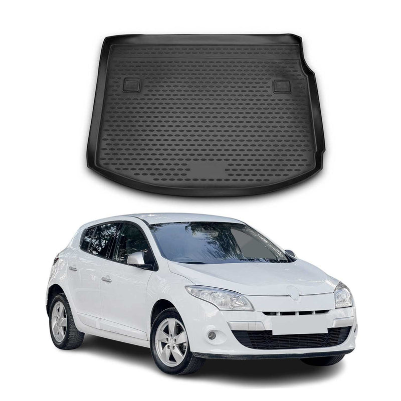 Tappetino per bagagliaio in gomma per Renault Megane 2010-2016 hatchback