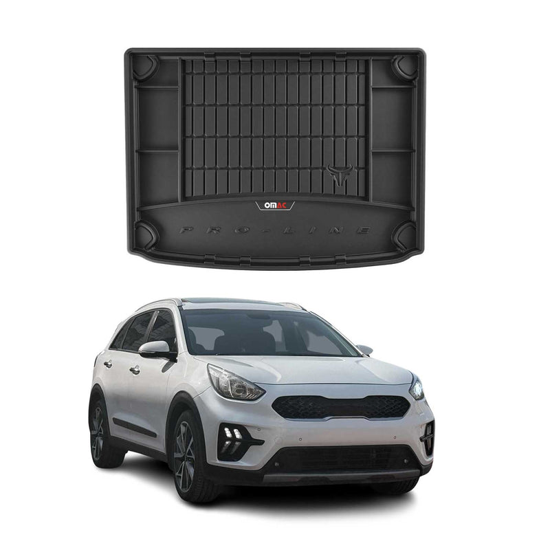 Vassoio portabagagli in gomma OMAC per Kia Niro Hybrid 2016-2022, vassoio portabagagli in TPE