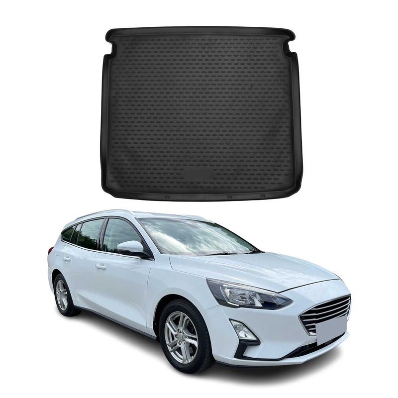 Tappetino per bagagliaio per Ford Focus Turnier 2018-2025 Gomma superiore TPE