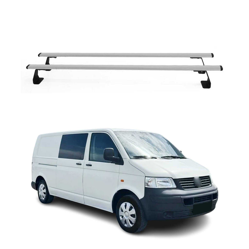 Dachträger Gepäckträger Relingträger für VW Caravelle T5 2003-2015 Metall Grau