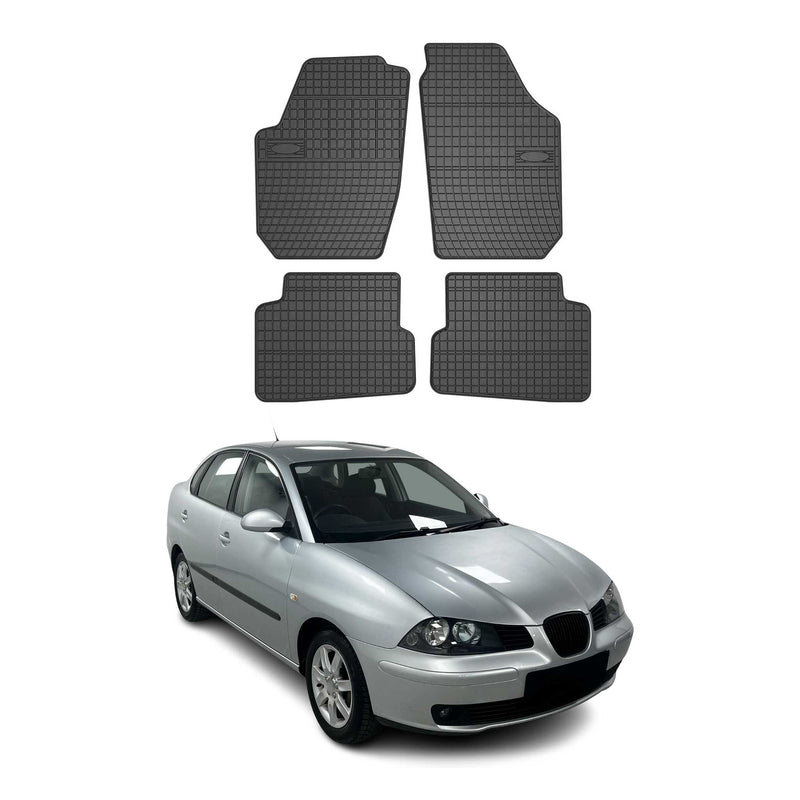 Tappetini Seat Cordoba 2008-2025 TPE Nero 4 pezzi