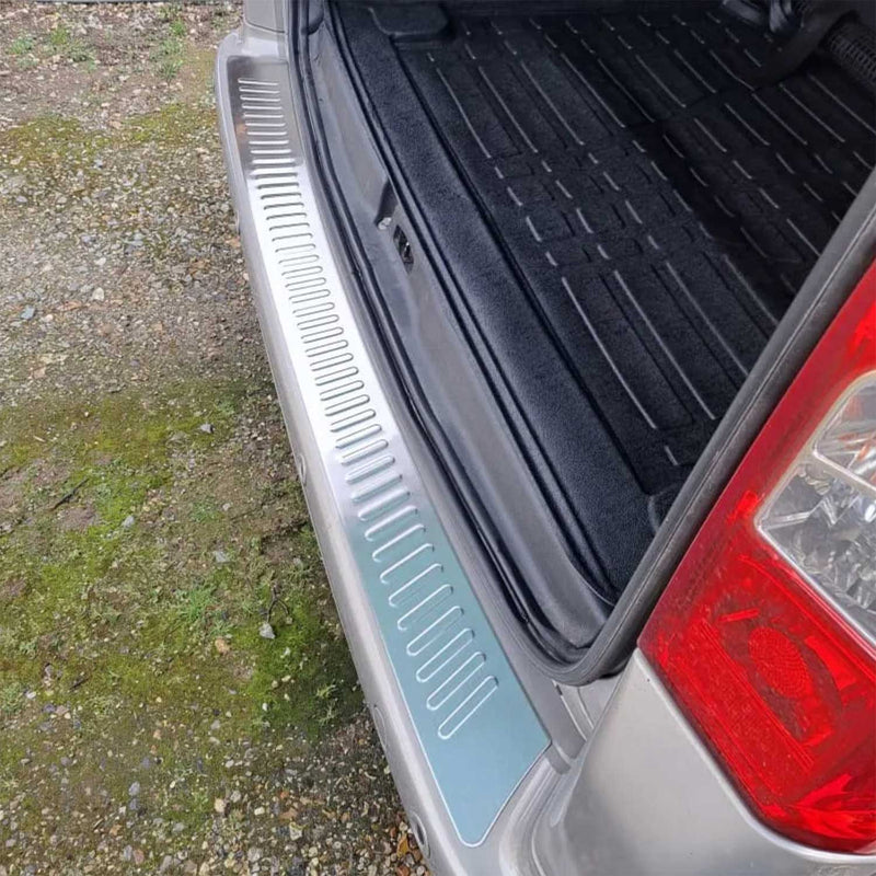 Paraurti di protezione della soglia di carico per Peugeot Partner Tepee 2008-2018 cromato spazzolato