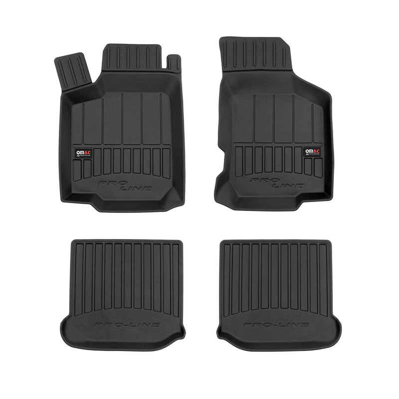 Tappetini Skoda Octavia 1996-2010 TPE Nero 4 pezzi