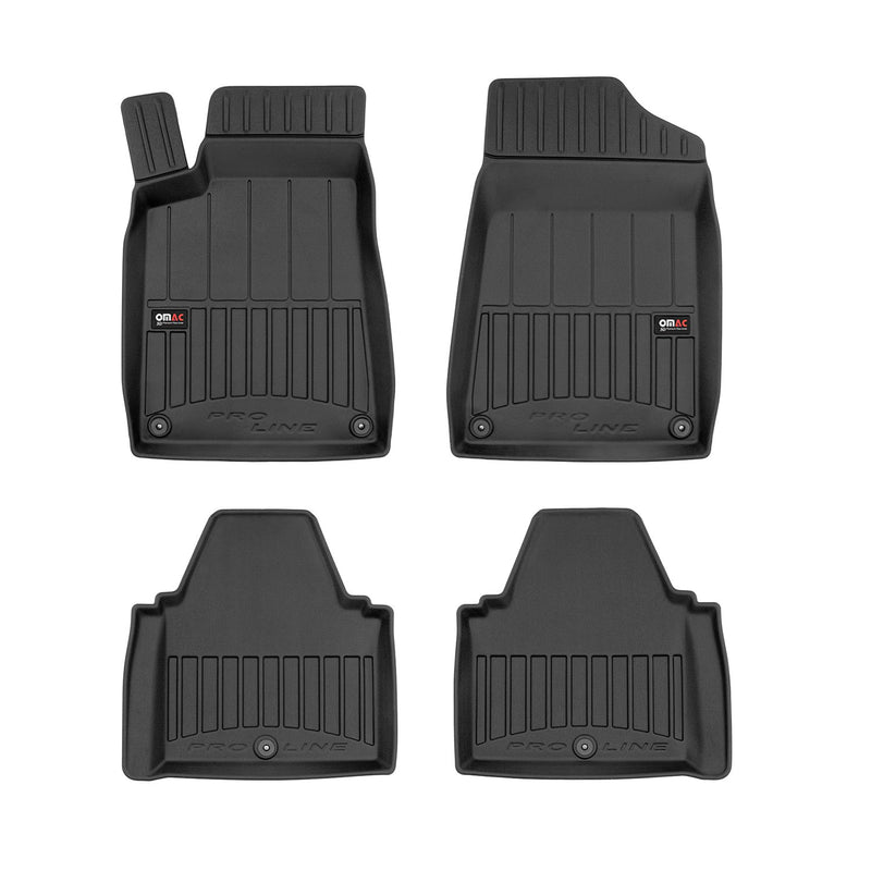 Tappetini Peugeot 607 1999-2010 TPE Nero 4 pezzi