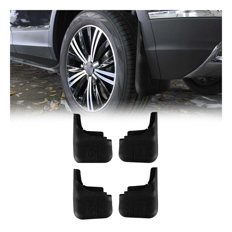 Paraspruzzi per VW Caddy 2003-2020 in plastica, 4 pezzi