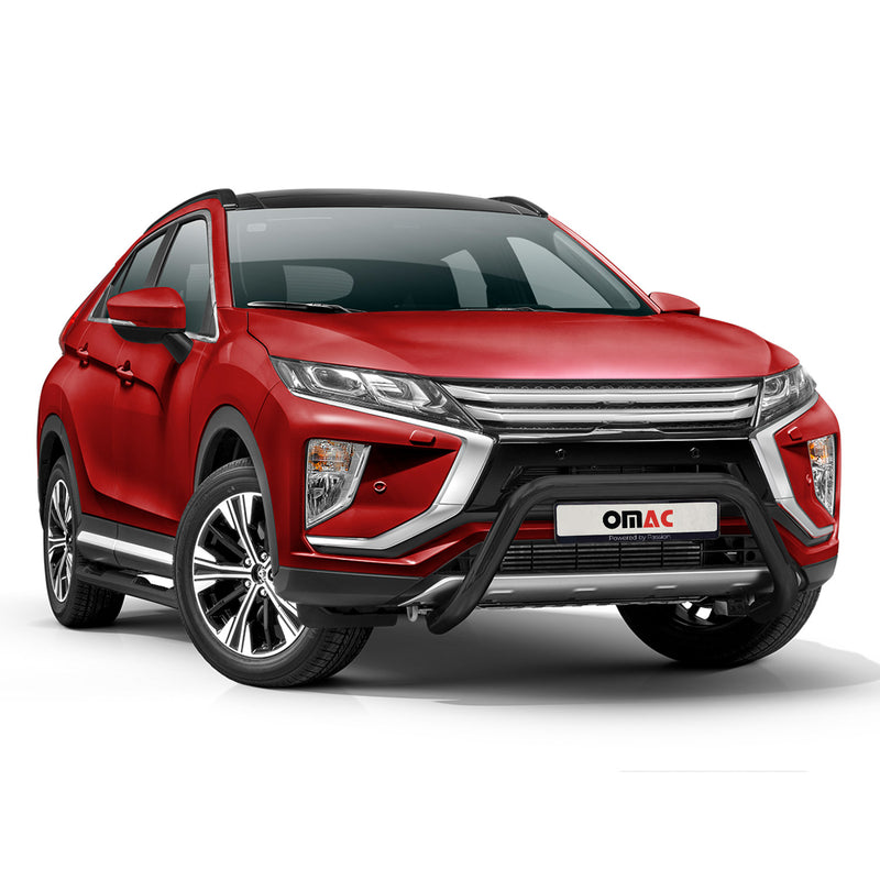 Frontbügel Frontschutzbügel für Mitsubishi Eclipse Cross 2017-2025 Schwarz ABE
