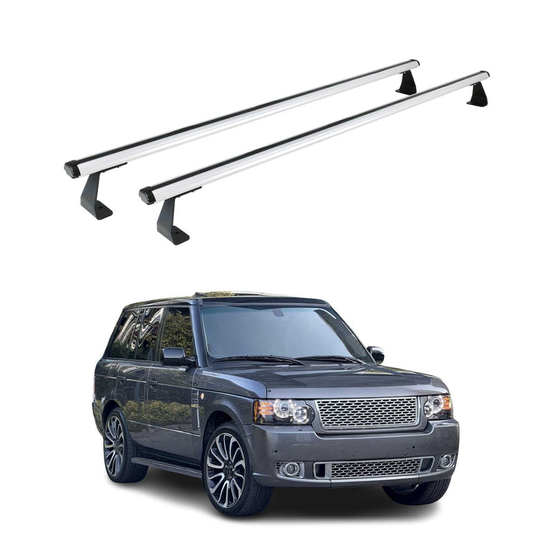 Portapacchi da tetto, portapacchi, portapacchi per Range Rover Vogue 2002-2012, alluminio, 2x