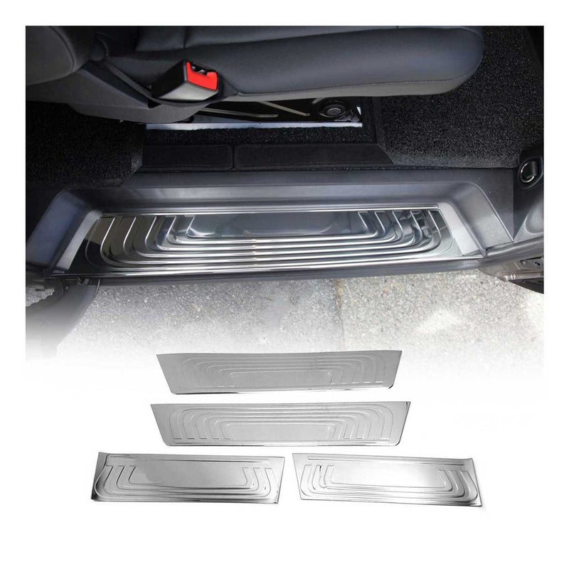 Soglie porte per Mercedes Vito W447 2013-2025 in acciaio inox 4x