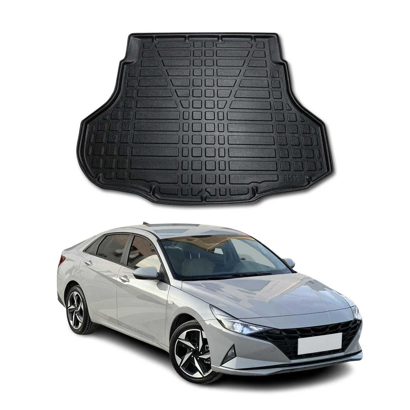 Rivestimento per vano di carico del bagagliaio per Hyundai Elantra CN7 2021-2025 in gomma TPE