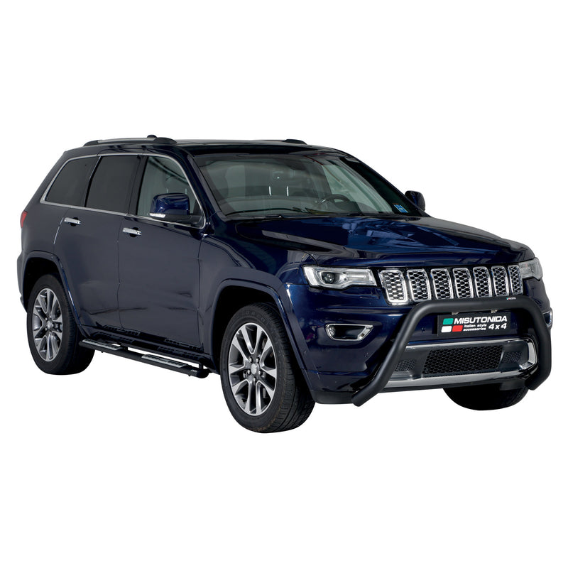 Barre laterali in acciaio per Jeep Grand Cherokee WK2 2015-2021 Nero