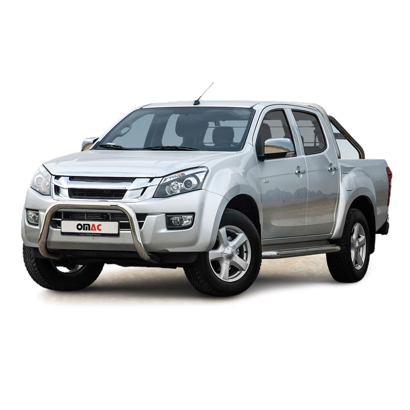 Protezione anteriore per Isuzu D-Max 2012-2019 con bull bar ABE argento
