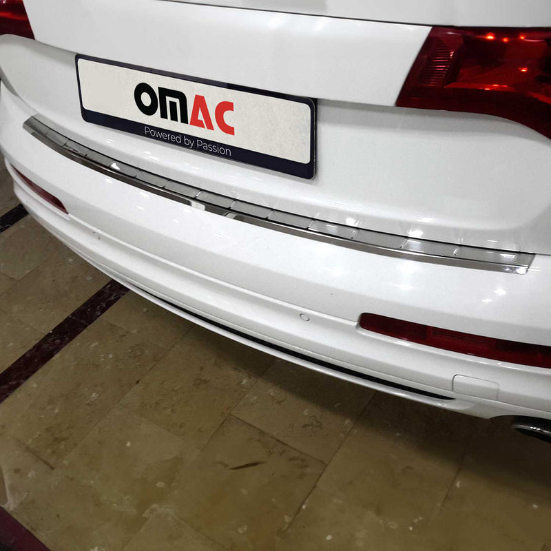 Protezione paraurti per soglia di carico per Audi Q7 2005-2015 in acciaio inox argento 1 pezzo