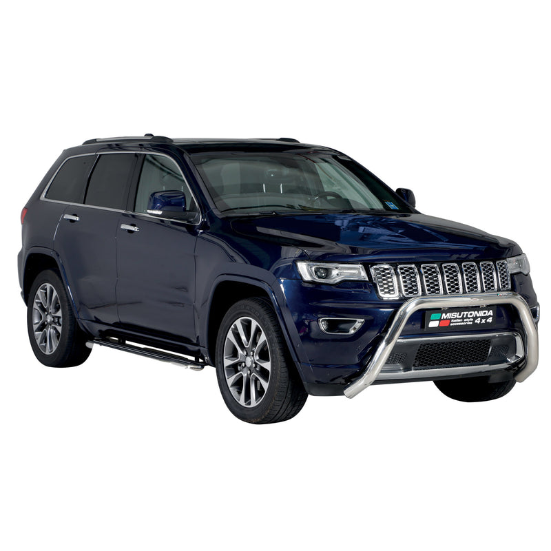 Protezione anteriore per Jeep Grand Cherokee 2013-2017 ø76mm acciaio argento