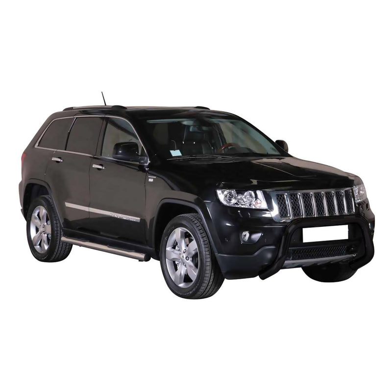 Protezione anteriore per Jeep Grand Cherokee 2010-2013 ø76 acciaio nero