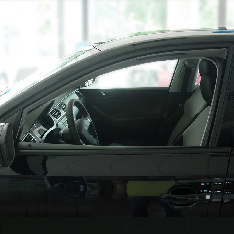 Deflettore antivento e antipioggia per Skoda Rapid Spaceback 2013-2019 acrilico scuro 2 pezzi