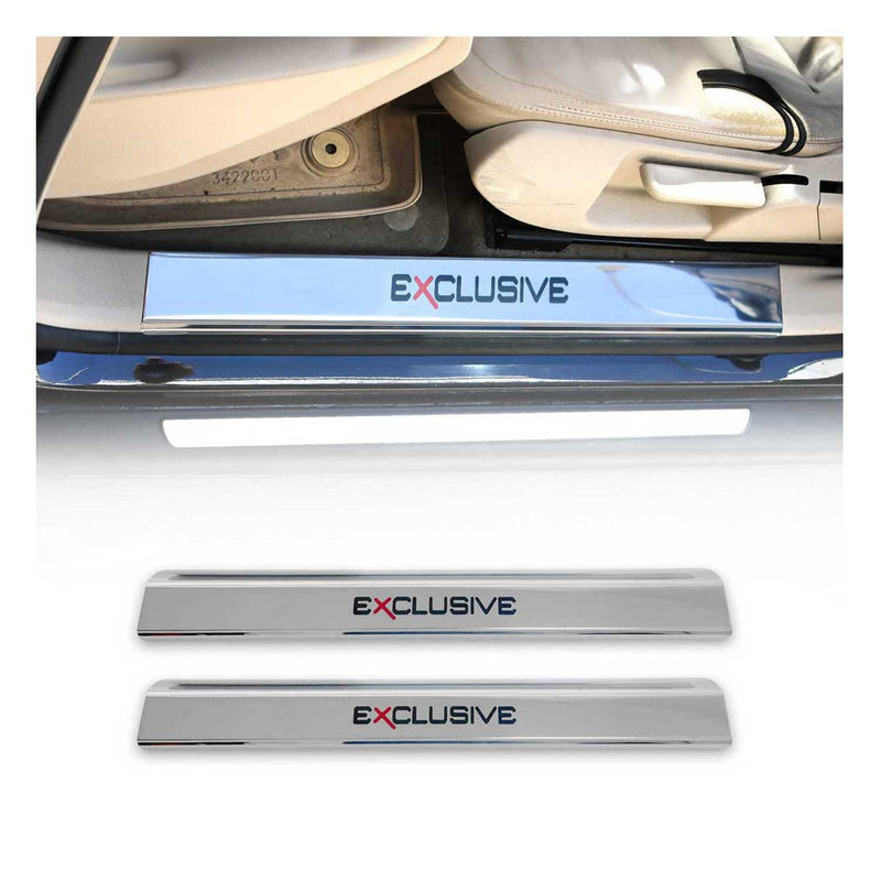 Soglie porte Edition per Ford B-Max C-Max in acciaio inox argento 2 pezzi