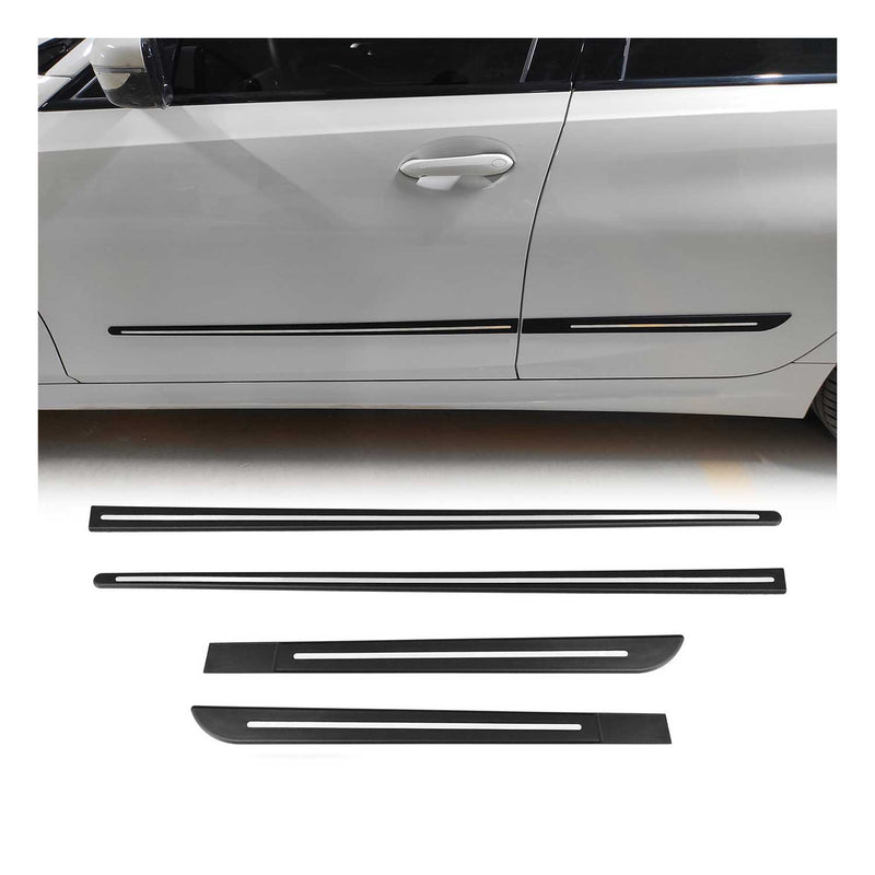 Seitentürleiste Türleisten Türschutzleisten für BMW 1er F20 F40 ABS Chrom 4x