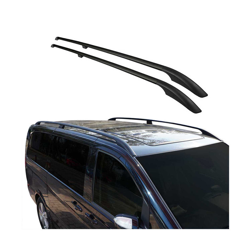 Barre portatutto per VW Caddy 2010-2020 L1 Short Alu Black