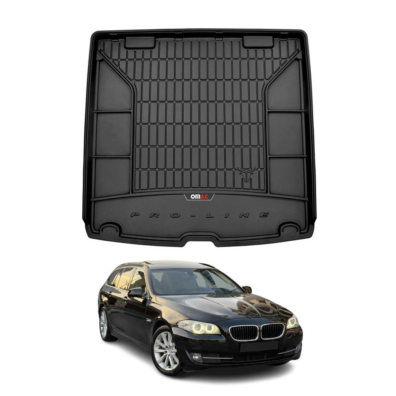 Vasca portabagagli in gomma OMAC per BMW Serie 5 Touring F11 2009-2017, vasca portabagagli in TPE