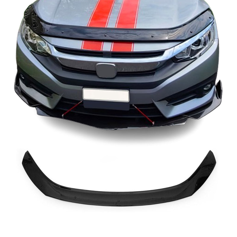 Deflettore cofano protezione insetti e pietre per Honda Civic X 2016-21 scuro