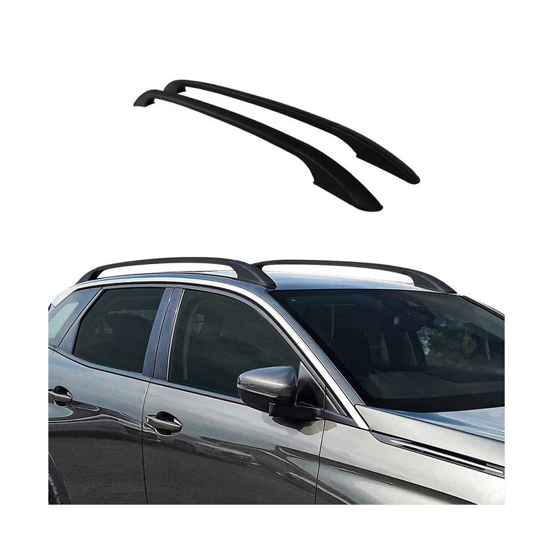 Barre portatutto per Fiat Panda 2003-2012 alluminio nero 2 pezzi