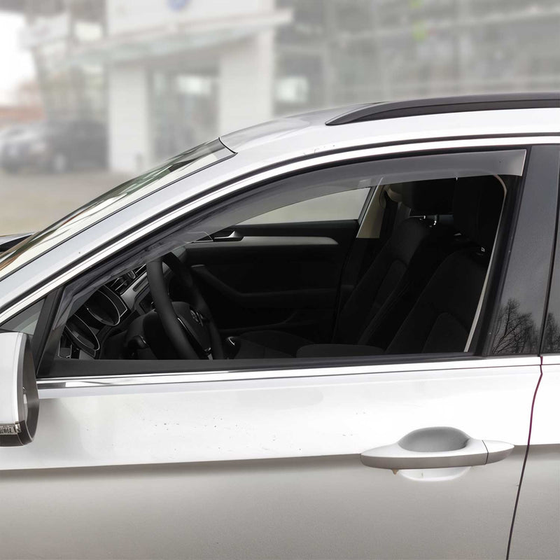 Deflettore antivento e antipioggia per VW Passat B8 Variant 2014-2025 acrilico scuro 2 pezzi