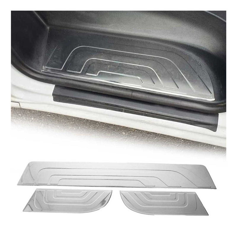 Soglie porte per Mercedes Sprinter 907 2018-2025 in acciaio inox 3 pezzi