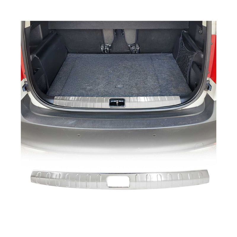 Paraurti di protezione della soglia di carico interna per Skoda Yeti 5L 2010-2013 in acciaio inox cromato
