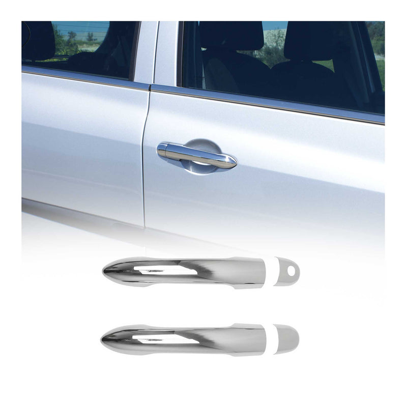 Copri maniglia porta, copri maniglia porta per Renault Clio 2005-2013 2 porte in acciaio inox 4x