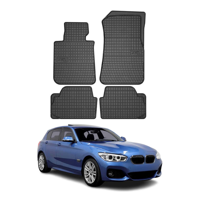 2011-2019 BMW 1er F20 Fußmatten TPE Schwarz 4 tlg