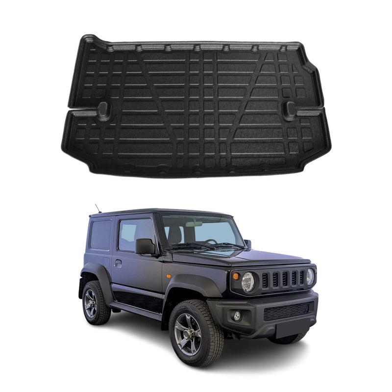 Kofferraumwanne Laderaumwanne für Suzuki Jimny 2019-2025 Gummi TPE Schwarz