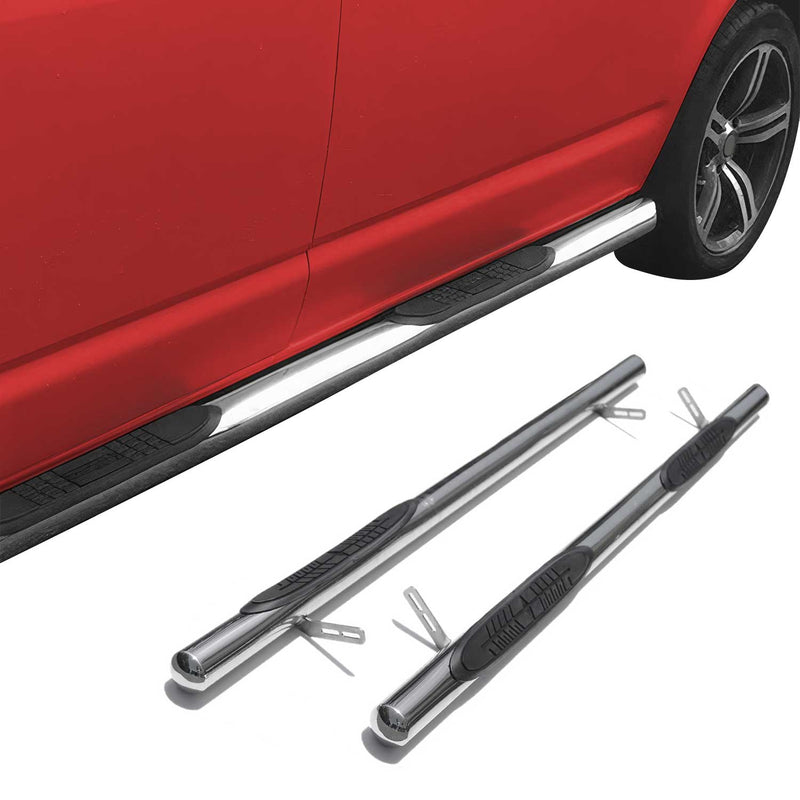 Barre laterali in acciaio per VW Transporter T4 1990-2003 L1 Grigio Corto