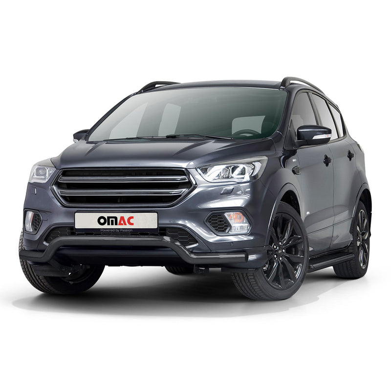 Frontbügel Frontschutzbügel Schutz für Ford Kuga 2017-2025 mit ABE Stahl Schwarz