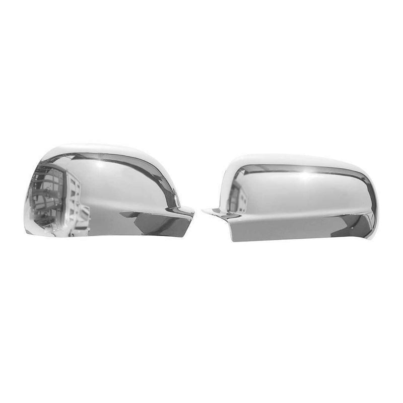 Calotte specchietti retrovisori per VW Lupo 2001-2005 cromate ABS argento 2 pezzi