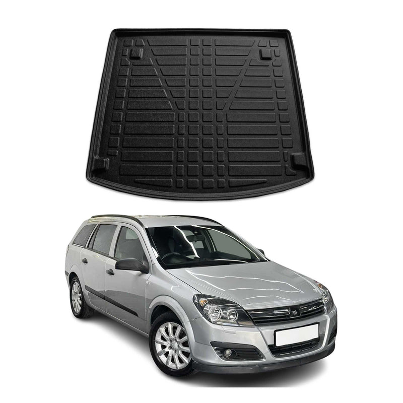 Vasca per bagagliaio per Opel Astra H Caravan 2005-2010 in gomma TPE