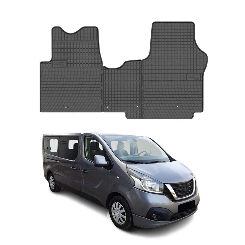 Tappetini Nissan NV300 2016-2024 TPE Nero 3 pezzi