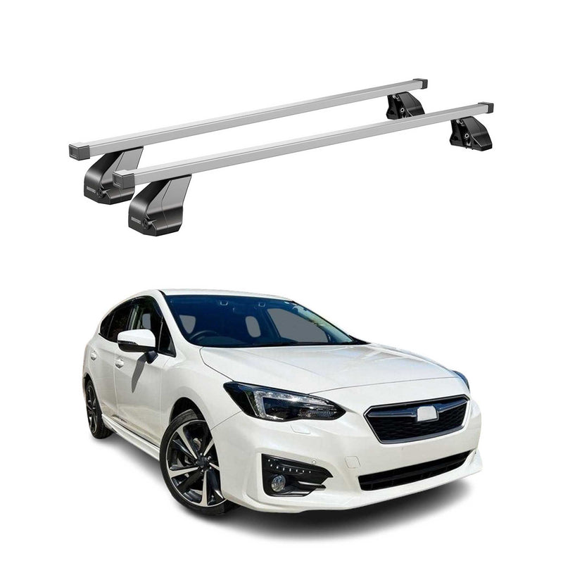 Portapacchi Menabo in acciaio per berlina Subaru Impreza 2016-2025