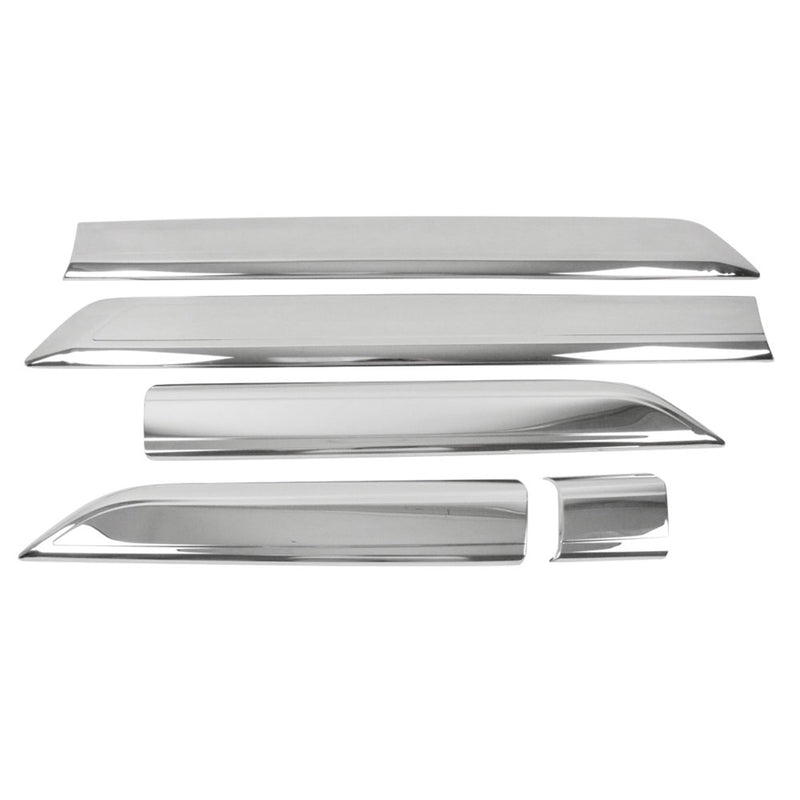 Striscia di protezione per porta laterale per Ford Transit Custom 2013-2024 in acciaio inox 5x