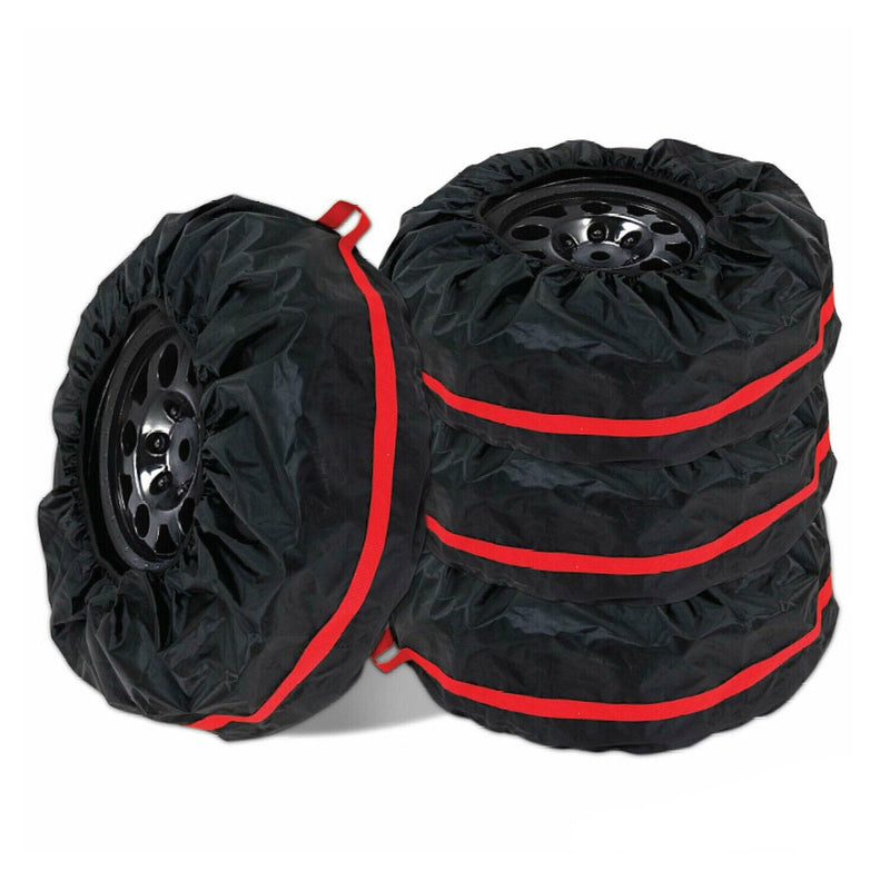 Reifentaschen Set Schutzhülle Reifenhülle 4 teilig für 14" bis 17" Felgen Tasche