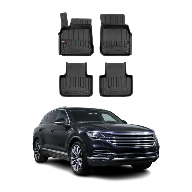 Tappetini VW Touareg 2017-2024 TPE Nero 4 pezzi